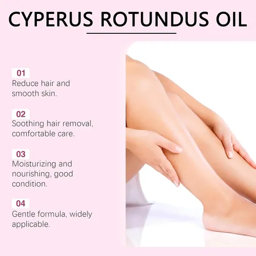 Aceite Natural De Cyperus Rotundus Para Depilación