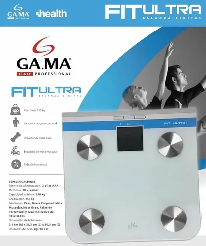 Balanza Personal Digital Electronica Visor Digital Garantia