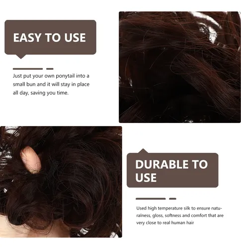 Extensiones De Cabello Para Coleta Y Chongo
