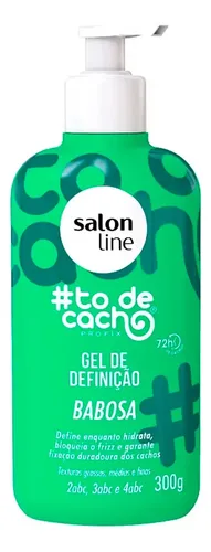 Salon Line To De Cacho Gel Definición Babosa Antifrizz 300gr