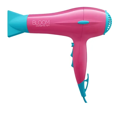 Secador de pelo Gama Italy Bloom Ceramic Ion 2000 W, color rosa,