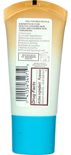 Bb Cream Maybelline 8 En 1 Spf 30 Light/medium