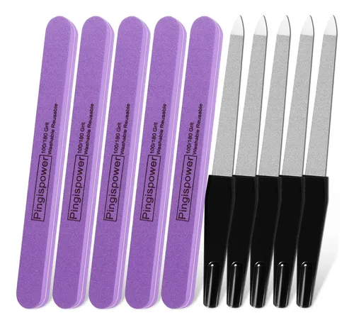 Pingispower Set 10 Limas Y Buffers 600/3000 Doble Cara