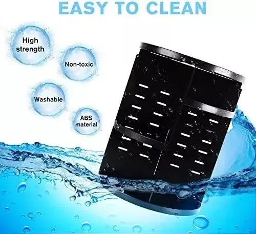 Organizador Maquillaje Cosméticos Giratorio 360 Ajustable
