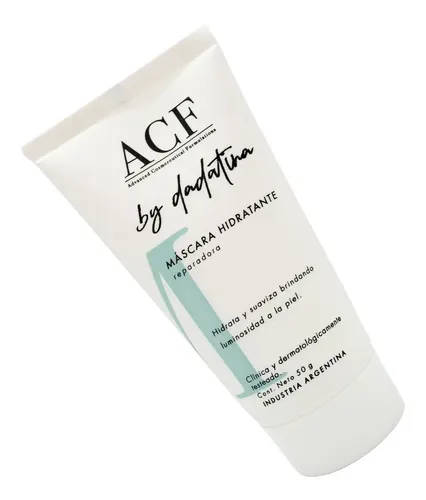 Acf By Dadatina Máscara Facial Hidratante Reparadora Local