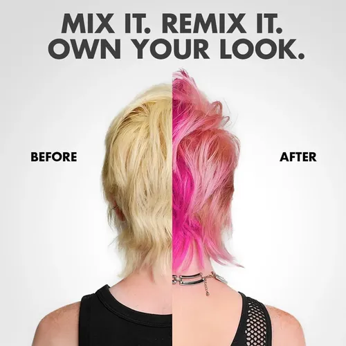Color Remix Tinte Semipermanente Para Cabello Shocking Pink