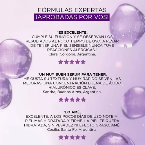 Serum Facial Loreal Paris Revitalift Acido Hialuronico 30 Ml