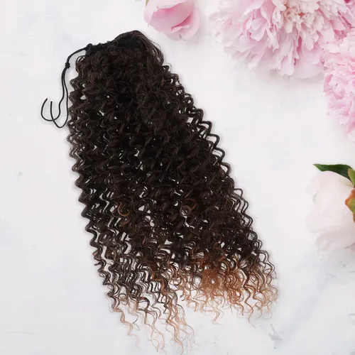 Cola De Caballo Para Extensiones De Cabello Rizado – Cola De