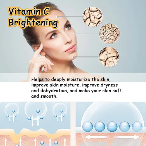 Crema Facial Hidratante Con Vitamina C, Hidratante, Delicada