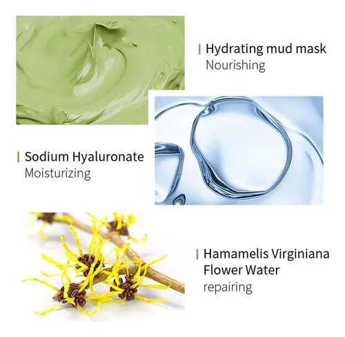 Máscara De Arcilla De Té Verde 100 G Para Lavado Facial