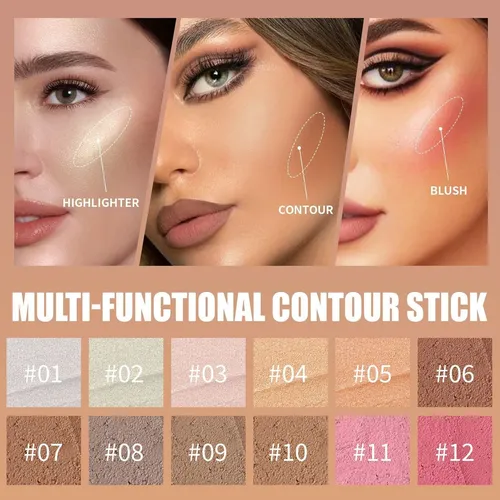 Barra Correctora Rubor Iluminadora Hellokiss, Contorno