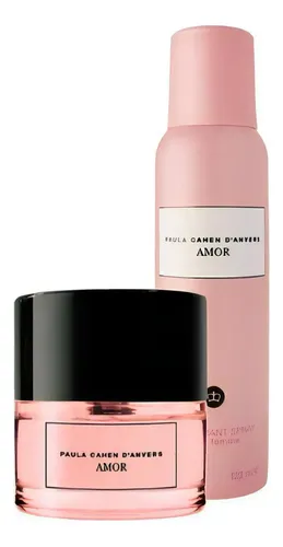 Set Amor de Paula para Mujer Perfume 60 mL + Deo 123 mL