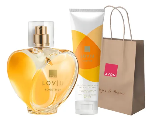 Perfume femenino Loviu together Avon
