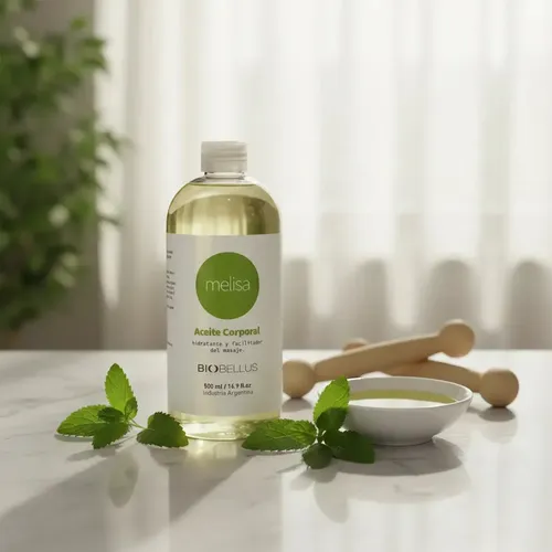 Aceite Corporal Masajes Melisa Relajante Biobellus 500ml