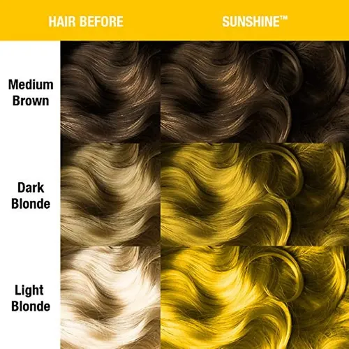 Tinte Semipermanente Manic Panic Classic Sunshine Para Cabel