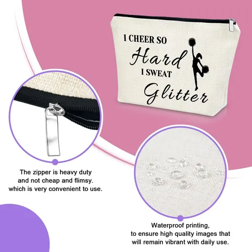 Bolsa De Maquillaje Sazuwu Cheerleader, Regalo Para Niñas Ad