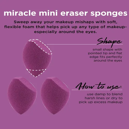 Set De Esponjas De Maquillaje Real Techniques Miracle Comple