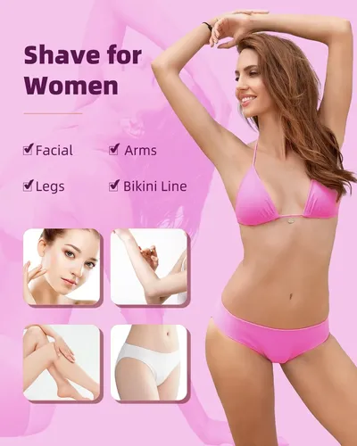Afeitadora Eléctrica Qlwq, Recortadora De Bikini Impermeable