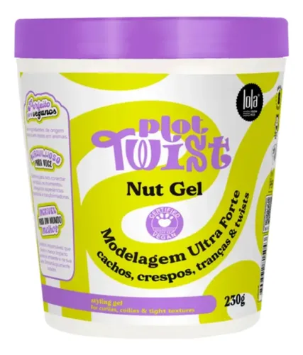 Gel Modelador Plot Twist Nut Gel Lola Cosmetics 230g