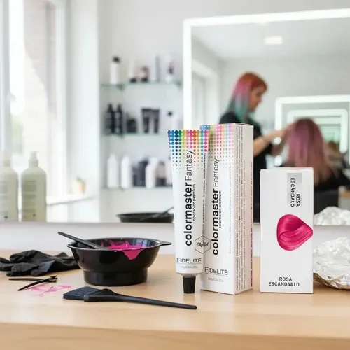 Fidelite Tintura En Crema Coloracion Colormaster Rosa Escandalo