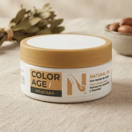 Mascara Capilar Nutrición Natural Oil Argan 200g Colorage