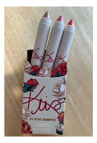 Set Labiales Crayón Kylie Cosmetics Kris X3 Unidades