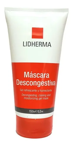 Mascara Descongestiva Refrescante Humectante Lidherma 150g Tipo de piel Todo tipo
