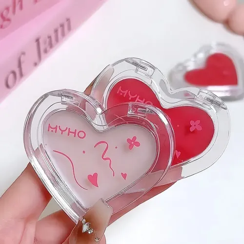 Rubor Corazón Iluminador Facial Efecto Glowy Natural