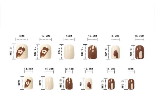 Pegatinas De Uñas Portátiles Con Muñeco De Nieve Con Forma D
