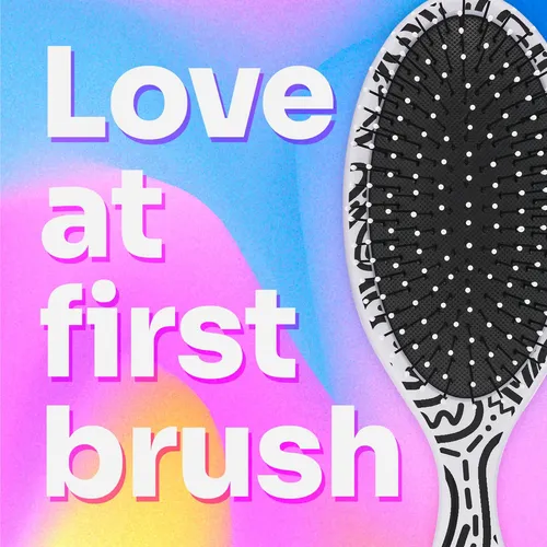 Cepillo De Pelo Wet Brush Original Detangler Hipster Doodle