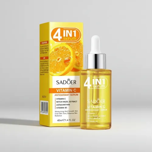 Sérum Facial 4en1 Vitamina C Antioxidante 40ml Sadoer Momento De Aplicación Día/noche Tipo De Piel Todo Tipo De Piel
