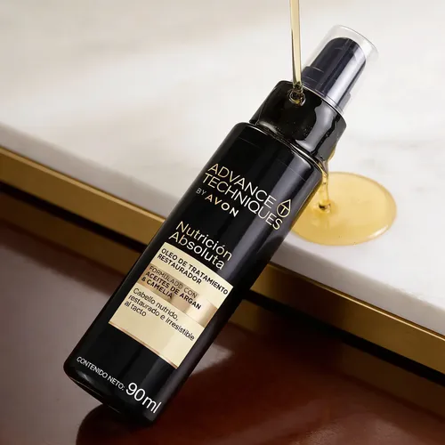 Avon Oleo Restaurador Capilar Argan Y Camelia Advanced 90ml.