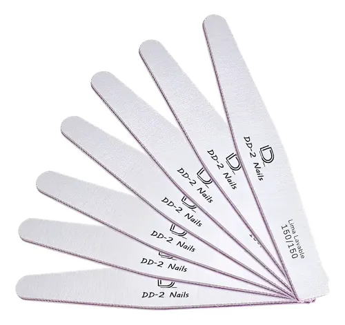 6 Limas Dd2 150/150 Uñas Esculpidas Manicuria Profesional