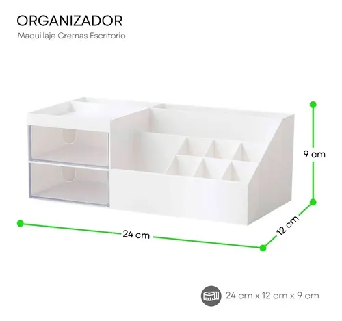 Organizador De Maquillaje Oficina Cremas Con Cajones.