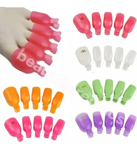 Kit Removedor Wipes Broches Para Pie Repujador Lima Manicura