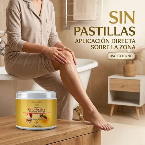 Crema Frío Profundo Naturvida Alivio Rodillas Mentol 100ml