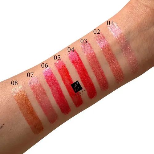 Lip Gloss Brillo Labial Glitter Sparkles Pink21 Caobamakeup