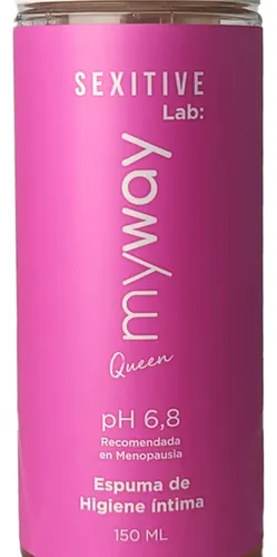 Espuma De Higiene Íntima Femenina My Way Queen Ph 6,8 150 Ml