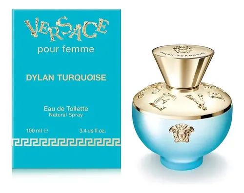 Versace Dylan Turqoise Edt 100ml De 3 Piezas
