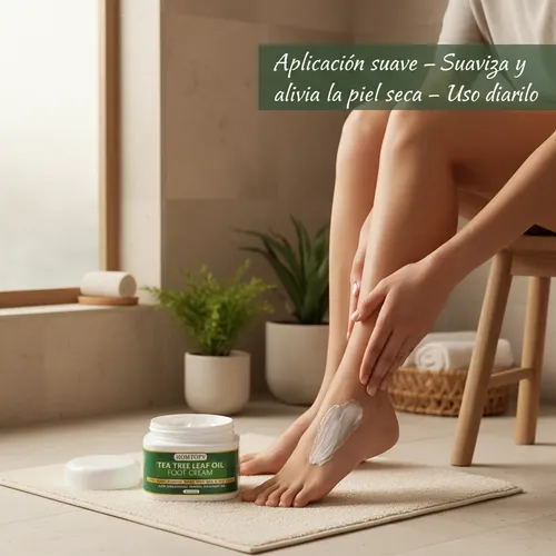 Crema Hidratante Para Pies Secos Y Ásperos
