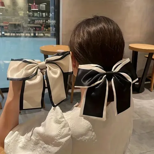 2 Elegantes Lazos Para El Pelo, Accesorio De Verano Para Muj