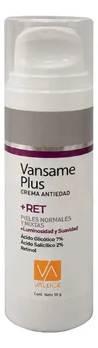 Vansame Plus Crema Antiedad Piel Normal Y Mixta X 50 Gramos Madura Noche