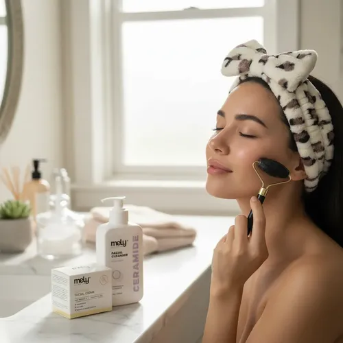 Set Skincare Rutina Facial Limpieza Vincha Moño Regalo Mujer