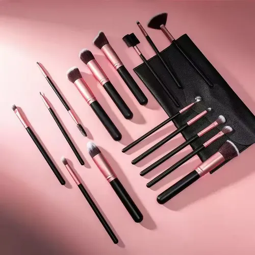 16 Pinceles De Maquillaje Set Herramientas De Maquillaje