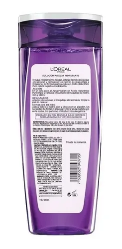 Agua Micelar Hidratante Revitalift Loreal Acido Hialuronico