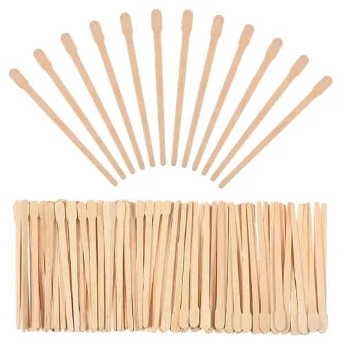// 500 Barras Aplicadoras De Cera De Madera Para Depilación