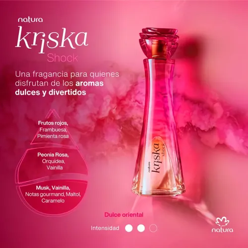 Kriska Shock Perfume Femenino Natura 100 Ml