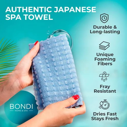 Toallita Exfoliante Bondi Para Una Piel Suave Y Extralarga