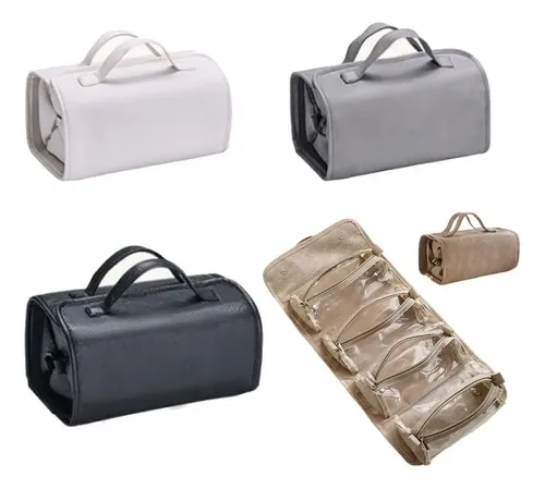 Neceser De Maquillaje Plegable E Impermeable Para Viaje
