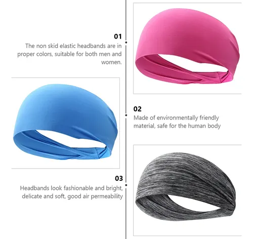Z. Cintas Elásticas Para El Pelo, Deportivas, Para Yoga,